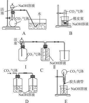 CO?與NaOH溶液反應的實驗設計與現象驗證